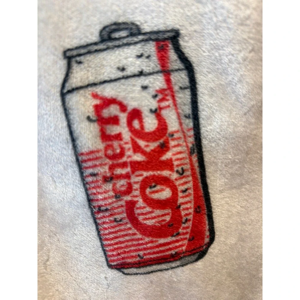 Cherry Coke Halloween Throw Blanket Vampire Lips & Cherries 60 x 70 💋🍒 NWT